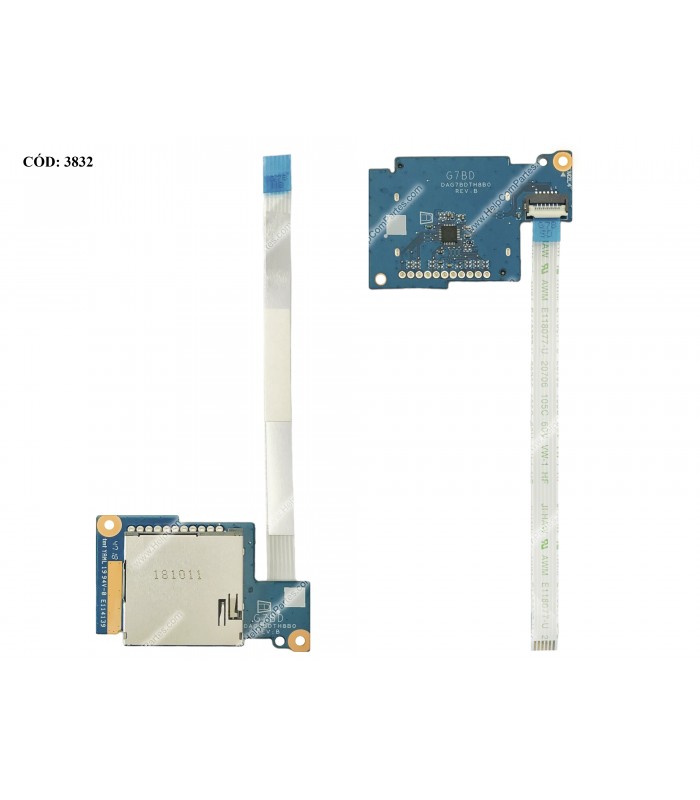 CARD READER BOARD W/CABLE HP PAV 15-CS 15-CW 15T-CS SERIES L23890-001 ORIG.