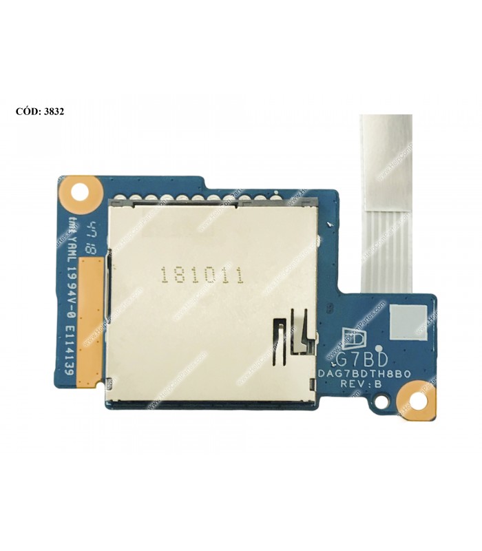 CARD READER BOARD W/CABLE HP PAV 15-CS 15-CW 15T-CS SERIES L23890-001 ORIG.