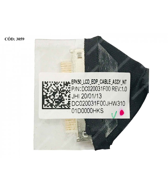 FLEX LCD HP 250 255 256 G7 15-DA 15-DB 15T-DA 15T-DB 15-DR 15Z-DB 15G-DR SERIES 30PIN eDP 60Hz N-TS HD L20443-001 ORIG.