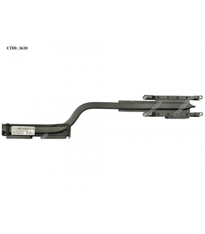 DISIPADOR HP 240 245 246 G7 240 245 246 G8 348 G5 14-CF 14-CK 14-CM 14T-CM 14Z-CM 14Z-DK SERIES UMA L23191-001 ORIG.