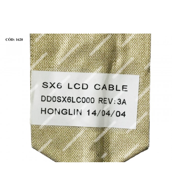 FLEX LCD HP PROBOOK 4320S 4325S  4321S 4420S 4421S 4425S SERIES 40PIN NO MIC V.2 14" ORIG.