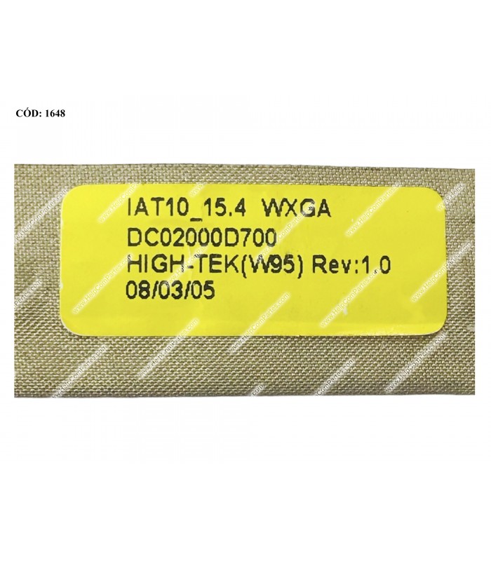 FLEX LCD HP 500 510 520 530 SERIES 40PIN 14.1" DC02000D700 440708-001 ORIG. (DS)