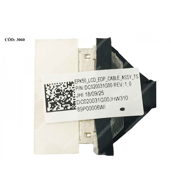 FLEX LCD HP 15-DA 15-DB 15T-DB 15T-DA 15Z-DB 15Q-DS SERIES eDP TS 40PIN EPK50 DC020031G00 L20442-001 ORIG.