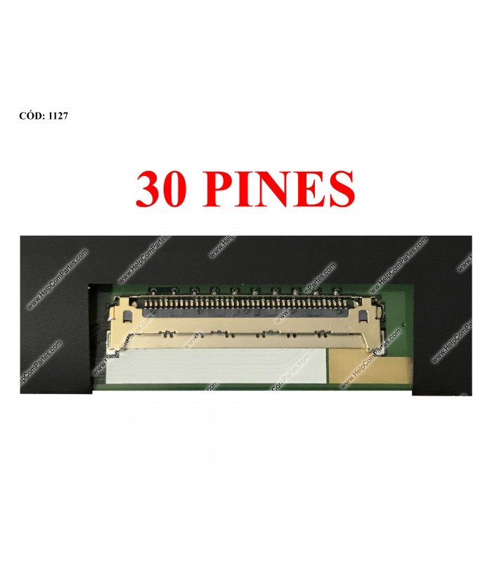 DISPLAY 15.6" 30PIN WLED SLIM FHD (1920x1080) MATTE 60Hz eDP VC-D PCBA FLAT SEG. U/D BRACKET 0M9P74 ORIG. (DS)
