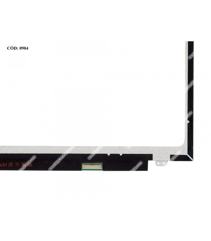 DISPLAY 14.0" 30PIN WLED SLIM WXGA HD (1366x768) GLOSSY 60HZ eDP VC.D PCBA FLAT SEG. U/D BRACKET/ L23211-001