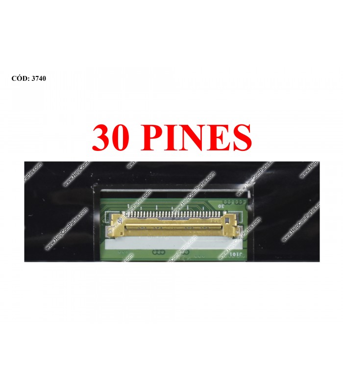 DISPLAY 14.0" 30PIN WLED SLIM WXGA HD (1366x768) GLOSSY 60Hz eDP VC.D PCBA FLAT SEG. U/D BRACKET L23211-001 (DS)