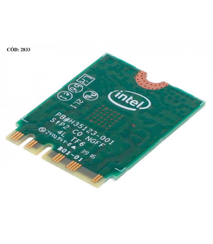 WI-FI M.2 NGFF 2230 INTEL DUAL BAND AC 3165 BT 4.0 3165NGW 0MHK36 ORIG.
