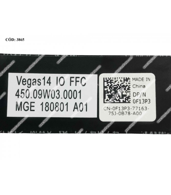 FLEX CABLE USB IO FFC BD DELL INSP. 14 3465 3467 3468 VOSTRO 14 3468 SERIES 0F13P3 ORIG.