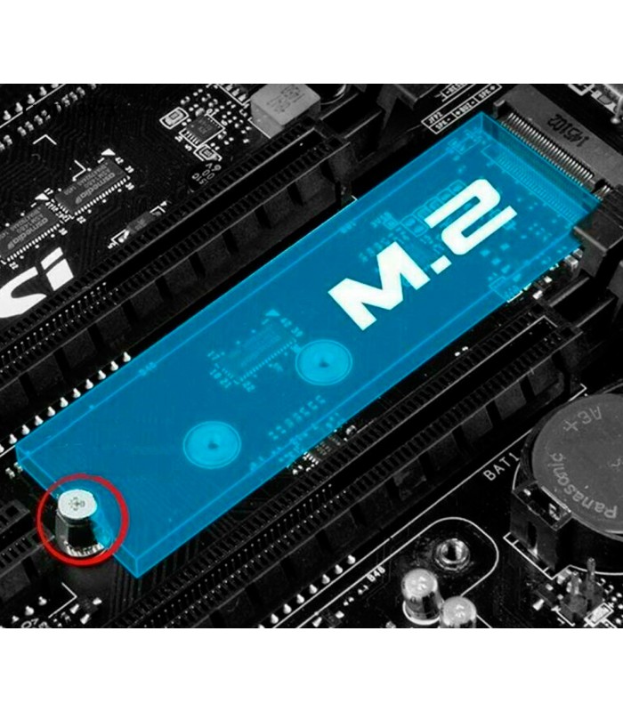 SOPORTE FIJADOR ASUS PARA M.2 A TORNILLO HEXAGONAL 4.5mm FOR HM  8.5H / NVME SSD / 13020-01811600 ORIG.