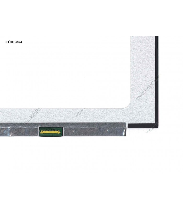 DISPLAY 15.6" 30PIN WLED SLIM WXGA HD (1366x768) NARROW GLOSSY 60Hz N-TS eDP VC.D PCBA FLAT 2cm NO BRACKETS L52000- (DS)