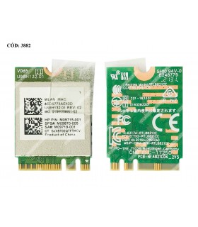 WLAN MINI M.2 NGFF 2230 REALTEK RTL8821CE 802.11AC 1x1 BT5.0 2.4/5GHz/ 250/255/256 G7 G8 G9 SERIES ANT X1 M09870-005 ORIG.
