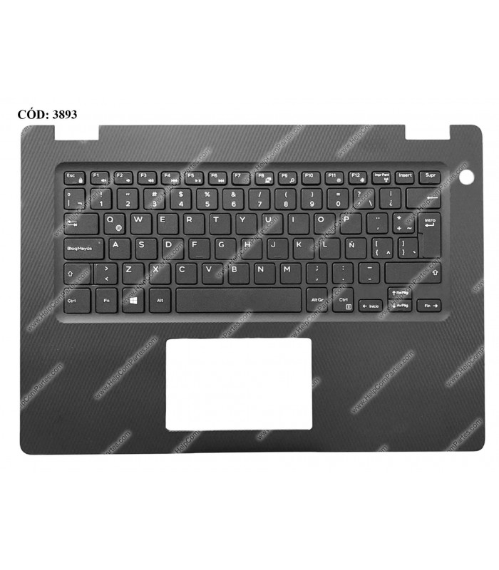 DELL ASSY W/KB W/PLMRST/ INSP. 14 3000 3480 3481 3482 3490 3493 VOSTRO 3480 3481 3490 SERIES BK 0K0NYW LA ORIG (SN)