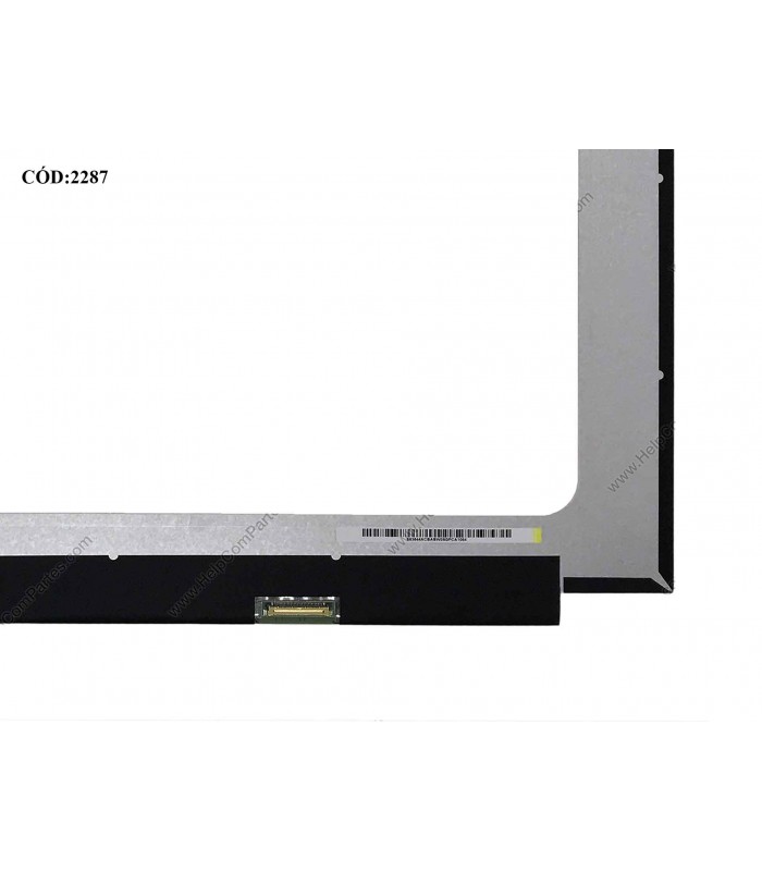 DISPLAY 15.6" 30PIN WLED SLIM FHD (1920x1080) NARROW MATTE 60Hz IPS N-TS eDP VC-D PCBA FLAT NO BRACKETS 