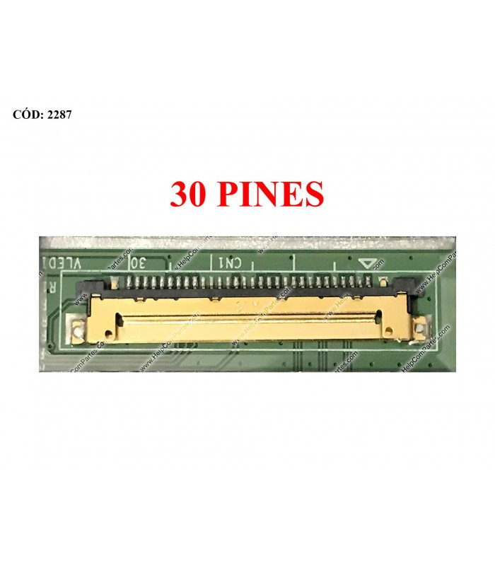 DISPLAY 15.6" 30PIN WLED SLIM FHD (1920x1080) NARROW MATTE 60Hz IPS N-TS eDP VC-D PCBA FLAT NO BRACKETS 