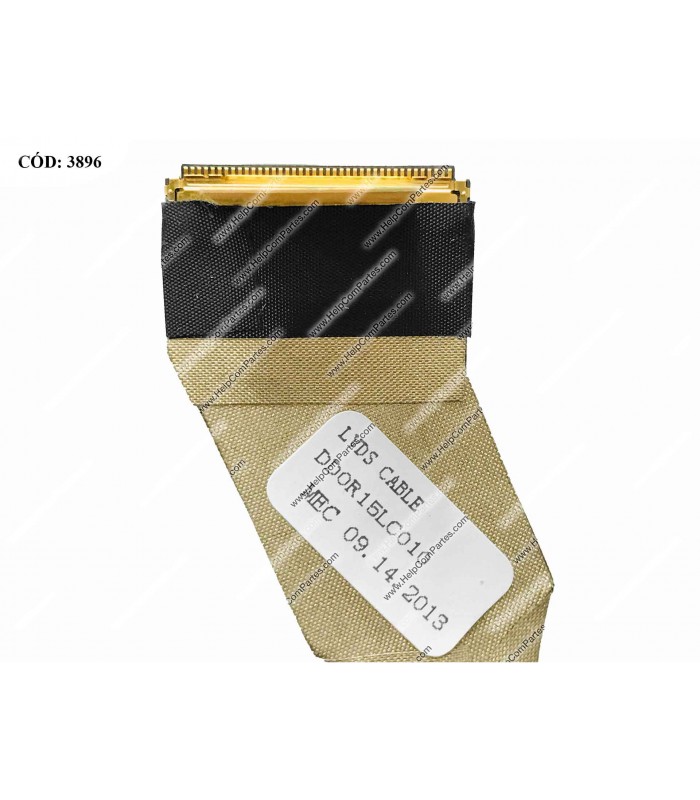 FLEX LCD HP PAV G6-1000 G6-1100  G6-1200  G6-1300 SERIES 40PIN DD0R15LC010 641136-001 (V.1) ORIG. (DS)