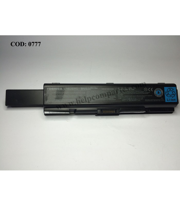 BATERIA TOSHIBA 10.8V---65WH 9C PA3535U/SATELLITE A200 A300 M200 L300 L305D SERIES PA3535U-1BRS OEM