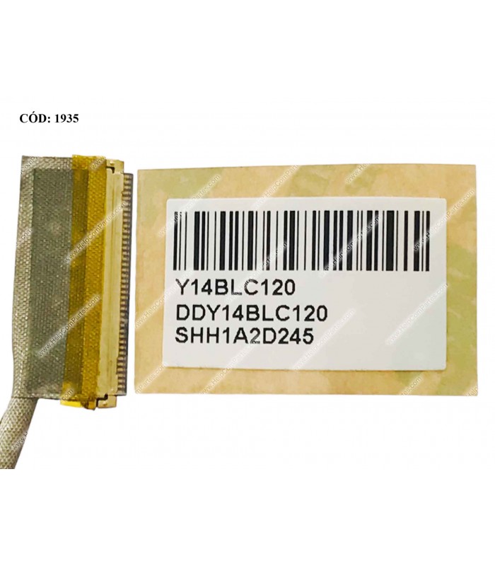 FLEX LCD HP 15-P 15-P000 ENVY 15-K 15T-K 15-V 15T-V 15T-P 15Z-P +TOUCH SERIES 40PIN 763572-001 ORIG.