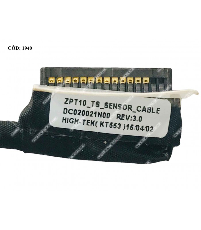 FLEX LCD HP X360 310 G1 11-P00 11-P100 PAV 11T-N100 11-N000 11N-100 15T-V000 TOUCH SERIES 40PIN 761350-001 ORIG.