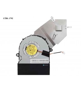 VENTI. ACER ASPIRE E5 E5-411 E5-511 V3-572 V3-472G + DISIPADOR DE CALOR SERIES DFS561405FL0T 3PIN ORIG.