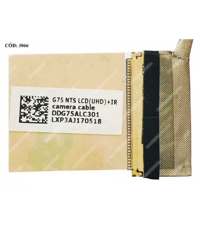 FLEX LCD HP PAVILION POWER 15-CB 15-CB045WM 15-CB000NS SERIES TOUCH 40PIN G75 UHD +IR CABLE DDG75ALC301 ORIG.