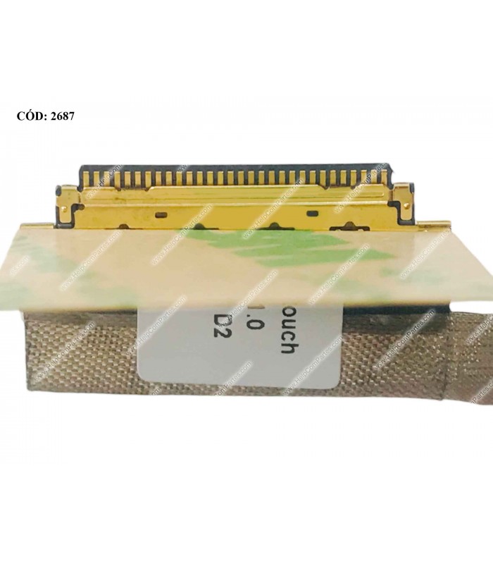 FLEX LCD HP ENVY 15-AE 15-AH 15T-AE 15Z-AH M6-AE M6-P SERIES TOUCH 812676-001 30PIN ORIG.