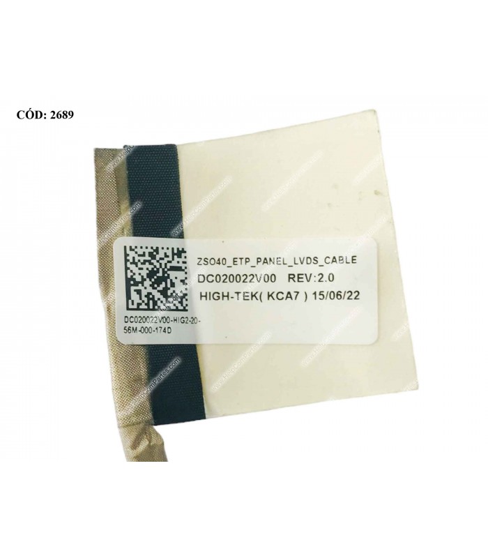 FLEX LCD HP 240 246 G3 COMPAQ 14-G 14-S 14-R 14T-R  SERIES 40PIN 776910-001 ZSO40 ORIG.
