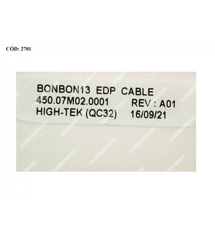 FLEX LCD HP NOTEBOOK 15-AS 14-AM 15-AX  PAV. X360 13-U100 13T-U100 M3-U100 11-U100 13-4000 SERIES 30PIN TS 856009-001 ORIG.