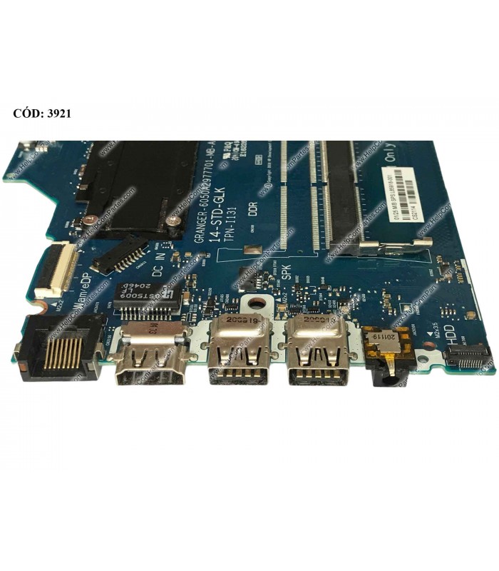 MBO HP INTEL UMA CELN4020 1.10GHz NO WIN/ 240 G7 240 G8 14-CF 14S-CF 14-CK L85918-001 ORIG. (DS)