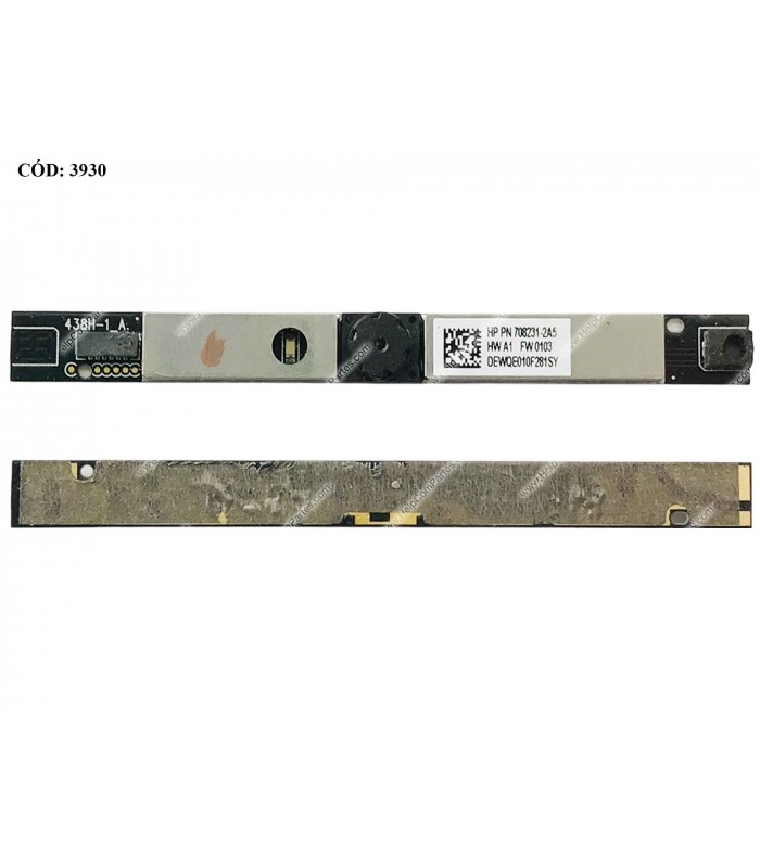 WEBCAM/MIC HP 240 245 256 G3 340 346 G4 G5 14-AC 14-AF 14-AM 14-AN 14T-AC 14T-AM 14G-AD SERIES HD/ 813527-001 ORIG.