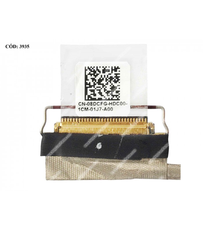FLEX LCD DELL INSPIRON 15 3510 3511 3515 3520 3521 3525 VOSTRO 3510 15 3515 SERIES 30PIN eDP 60HZ N-TS FHD 08DCFG ORIG.