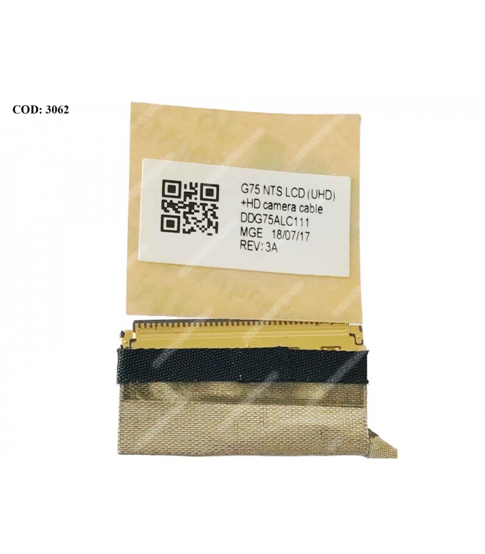 FLEX LCD HP PAVILION 15-CB000 15-CC000 15-CD000NG SERIES 40PIN NO-TOUCH UHD DDG75ALC111 ORIG.