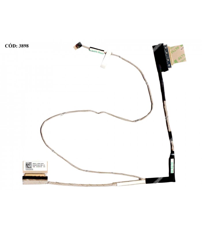 FLEX LCD HP 240 245 246 G3  240 245 246 14-R 14-S 14-G 114T-R100 SERIES 40PIN ZSO41 757601-001 ORIG. (DS)