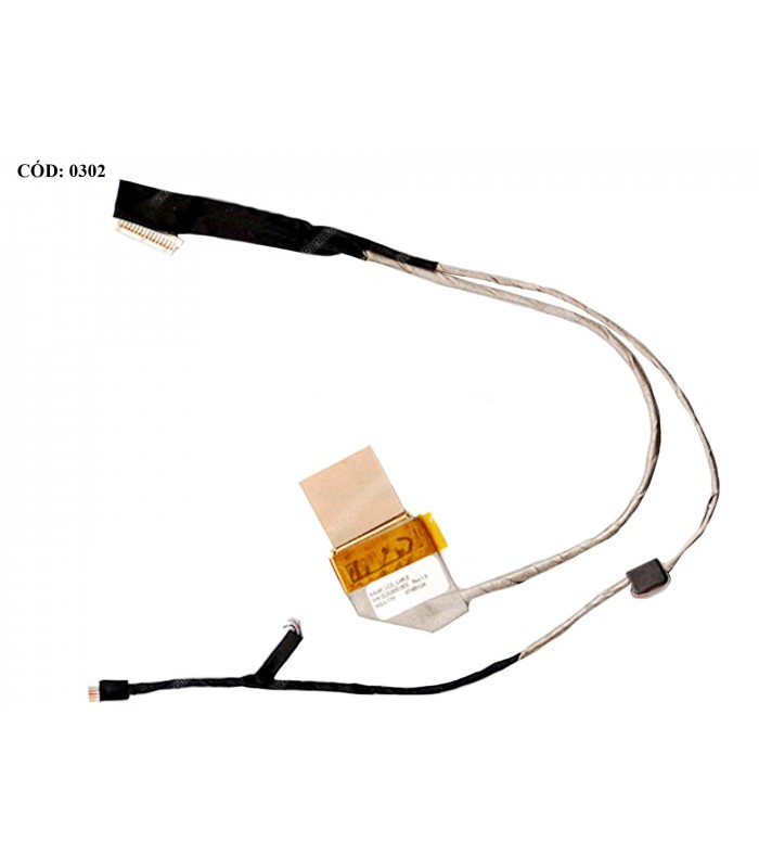 FLEX LCD ACER ASPIRE ONE D150 D250 751-BK 751H A150 AOA150 ZA8 CONECTOR SMALL+CABLE MIC/DC02000SB50 KAV60 40PIN OEM.