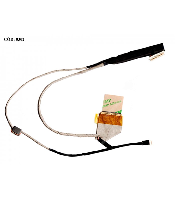 FLEX LCD ACER ASPIRE ONE D150 D250 751-BK 751H A150 AOA150 ZA8 CONECTOR SMALL+CABLE MIC/DC02000SB50 KAV60 40PIN OEM.
