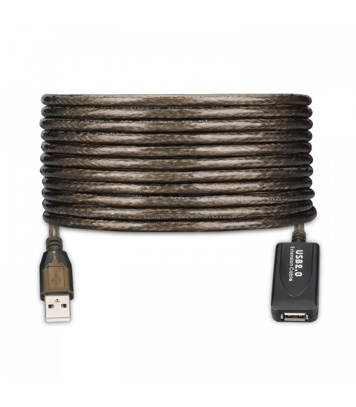 CABLE USB ANERA 5M EXTENSION USB-A 2.0 MACHO A USB-A 2.0 HEMBRA 480Mbps GR