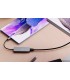ADAPTADOR XTECH XTC-564 5-en-1 USB-C A 1X HDMI 4K /1X USB-A /1X USB-A 3.0 /1X R SD /1X R MSD/5Gbps/ 17cm / PLATEADO