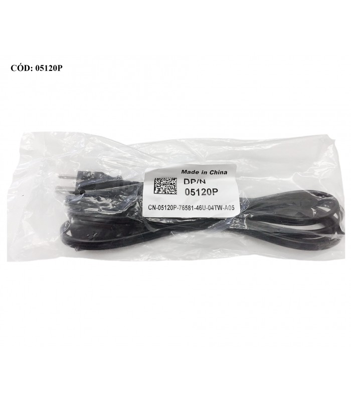 AC POWER CORD DELL 6FT/1.82m 125-240V~ 10A US 3PRONG PC 05120P ORIG.