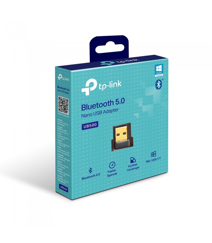 ADAPTADOR TP-LINK UB500 USB BLUETOOTH 5.0 NANO / WIN11/10/8.1/7