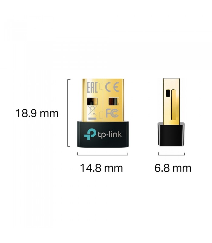ADAPTADOR TP-LINK UB500 USB BLUETOOTH 5.0 NANO / WIN11/10/8.1/7
