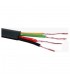 CABLE AUDIO/VIDEO NEGRO 4 HILOS