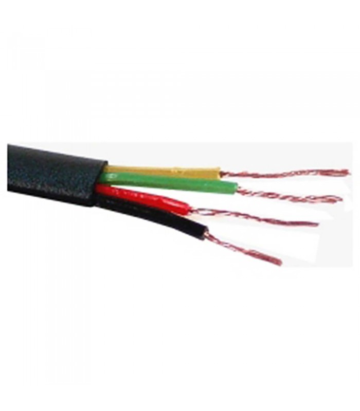 CABLE AUDIO/VIDEO NEGRO 4 HILOS