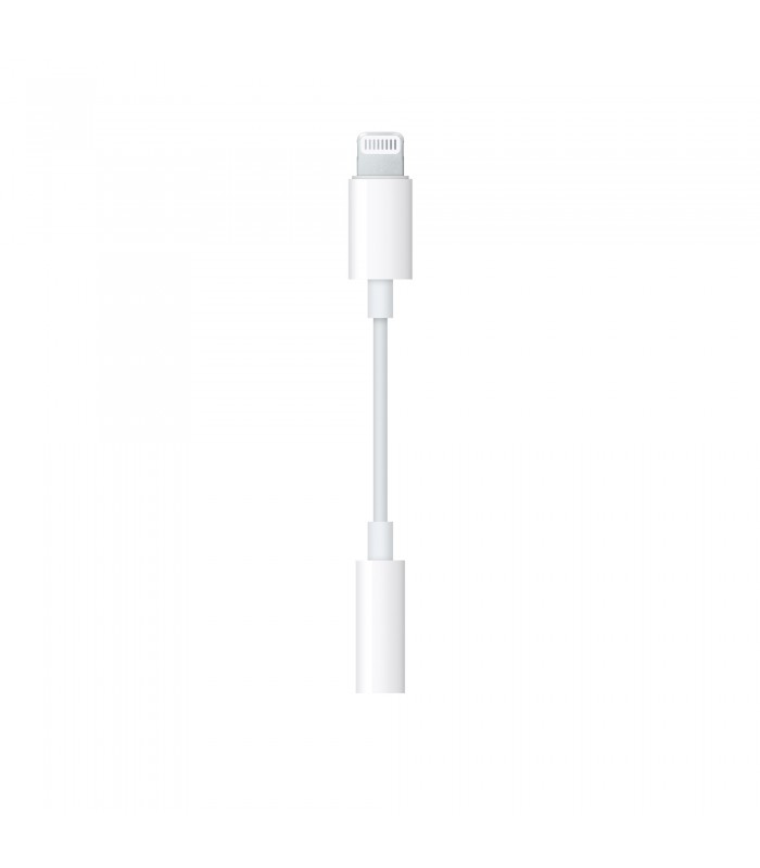 ADAPTADOR APPLE LIGHTNING /M A JACK 3.5mm AURICULARES/ MMX62AM/A ORIG.