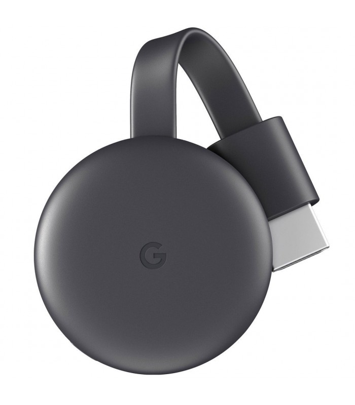 STREAMING GOOGLE CHROMECAST GEN 3, FULL HD, WIFI, HDMI, NEGRO (ESPAÑOL) GA00439-LA 