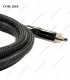 CABLE HDMI 2M MACHO A HDMI MACHO BLINDADO NEGRO