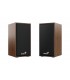 PARLANTES GENIUS SP-HF180 MADERA 6W CTRL VOL.CONECTOR USB Y 3.5mm X1