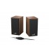 PARLANTES GENIUS SP-HF180 MADERA 6W CTRL VOL.CONECTOR USB Y 3.5mm X1