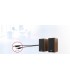 PARLANTES GENIUS SP-HF180 MADERA 6W CTRL VOL.CONECTOR USB Y 3.5mm X1