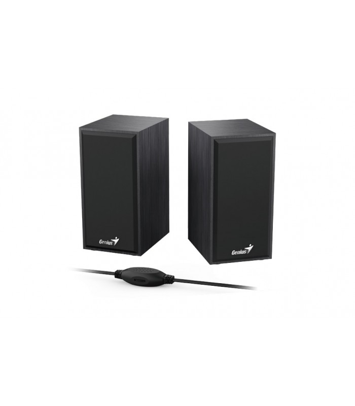 PARLANTES GENIUS SP-HF180 NEGRO 6W CTRL VOL.CONECTOR USB Y 3.5mm X1