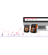 PARLANTES GENIUS SP-Q180 AZUL 6W CTRL VOL.CONECTOR USB Y 3.5mm X1