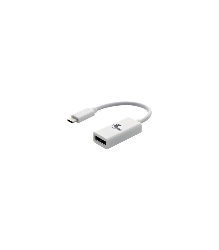 ADAPTADOR XTECH XTC-555 USB-C A DP DISPLAYPORT 4K A 60Hz 10CM  WH